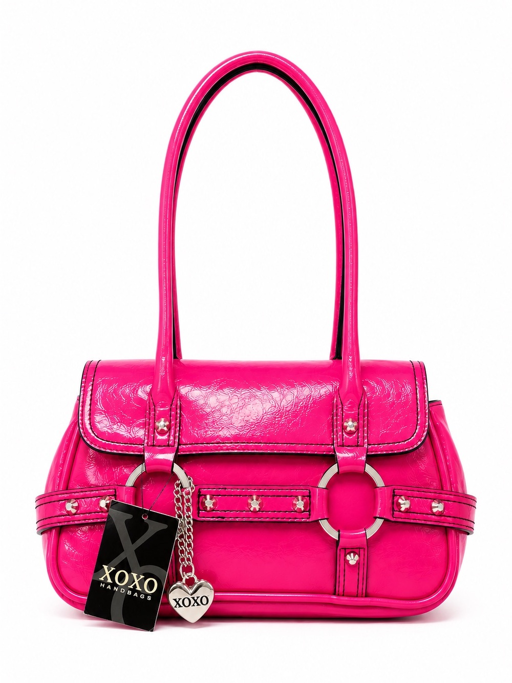 2006 XOXO Hot Pink Mini Shoulder Bag Y2K - Picture 1 of 3